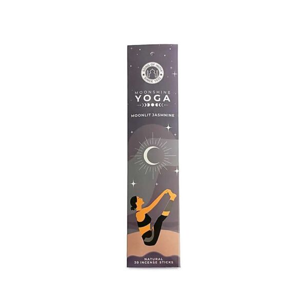 Rökelsepinnar Månljus Jasmin, Moonshine Yoga, 22 g