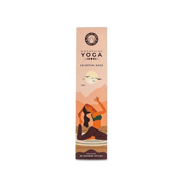 Rökelsepinnar Himmelsk Salvia, Moonshine Yoga, 22 g