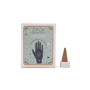 Rökelsekoner och liten hållare, Celestial Magic Skydd mot onda ögat, 50 g