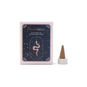 Rökelsekoner och liten hållare, Celestial Magic Månstoft-förtrollning, 50 g