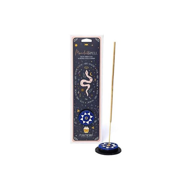 Rökelsepinnar och rund hållare, Celestial Magic Månstoft-förtrollning, 22 g