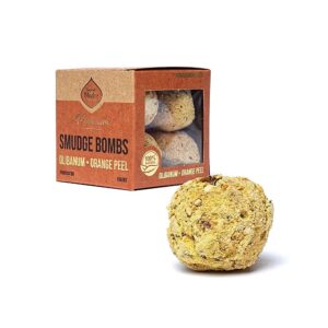 Sagrada Madre Premium smudgebomber olibanum & apelsin, ±65g