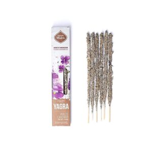 Sagrada Madre Yagra rökelse Violer och lavendel, ±20g