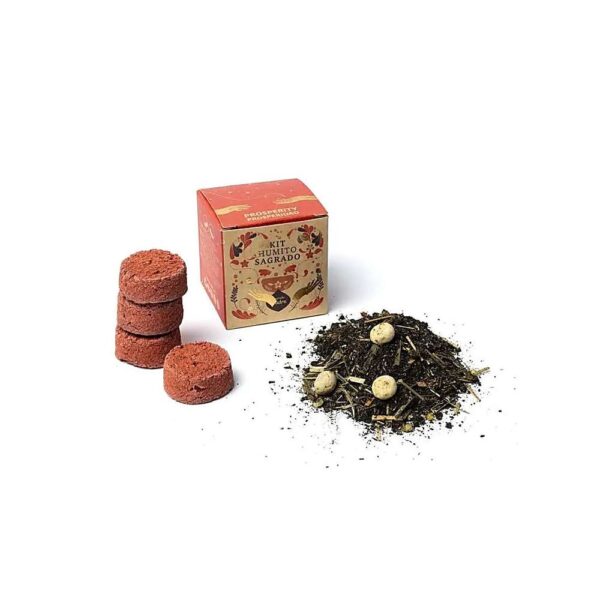 Sagrada Madre litet smudge-kit, helig rök, välstånd, 38g