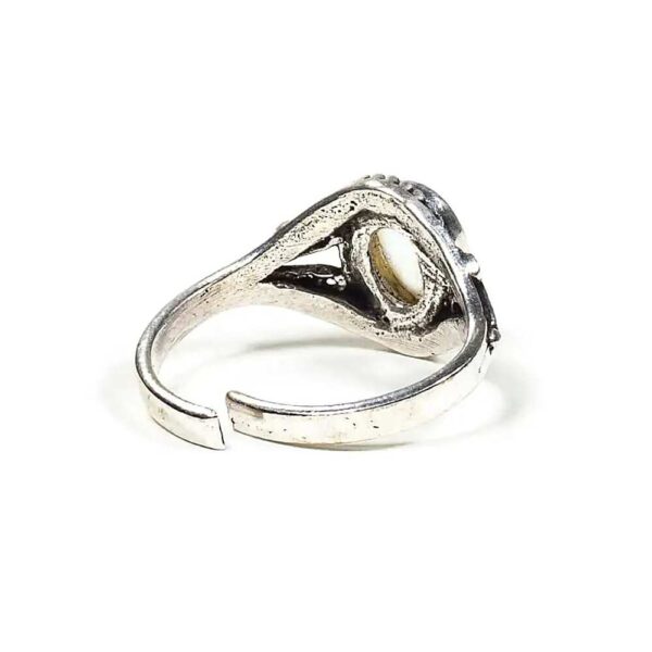 Ring med bergkristall, 0,7 cm - Bild 2
