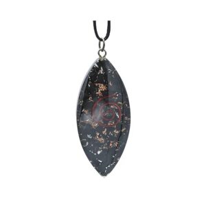 Orgonithänge shungit ovalt, 5 cm