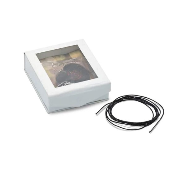 Orgonithänge shungit hjärtformat, 3,5 cm - Bild 2