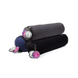 Set med 3 minibolster ekologisk bomull (OCS), 40x12cm