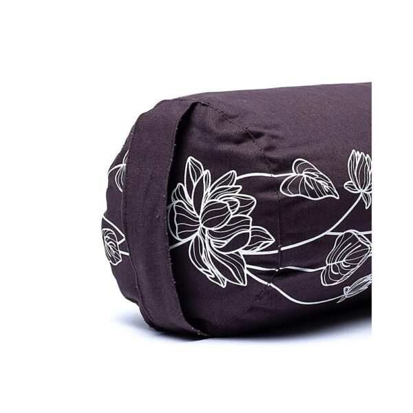 Bolster lotus antracit ekologisk bomull (OCS), 60x16cm - Bild 2