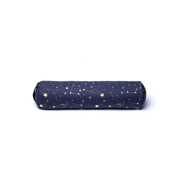 Bolster stjärnhimmel marinblå ekologisk bomull (OCS), 60x16cm - Bild 3