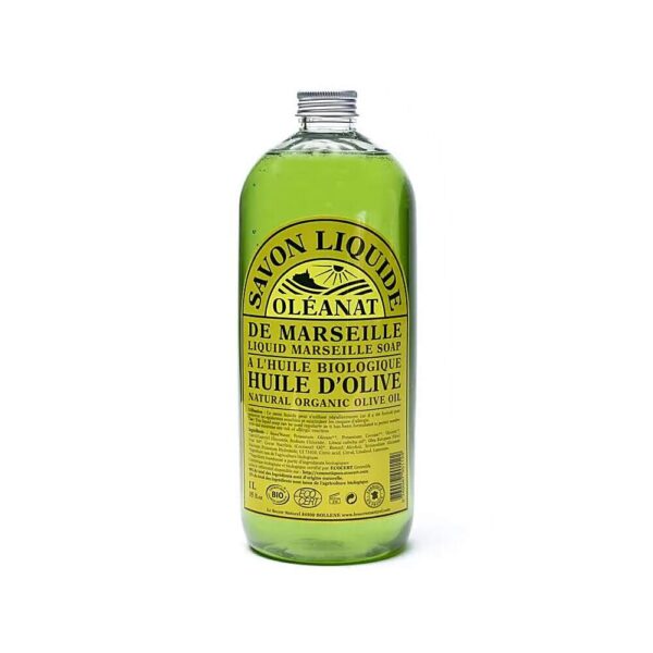 Flytande tvål olivolja BIO Oléanat, 1000 ml