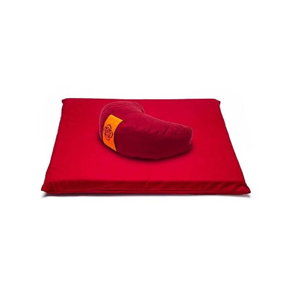 Meditationsset 3 Chakra 1 röd, 65x65 cm