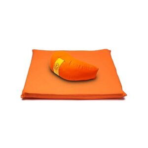 Meditationsset 3 Chakra 2 orange, 65x65 cm
