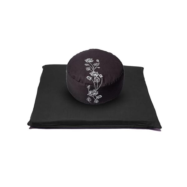 Meditationsset 2 Lotus ekologisk bomull (OCS), 65x65x5 cm