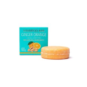 Naturlig schampobar ingefära apelsin, 60 g
