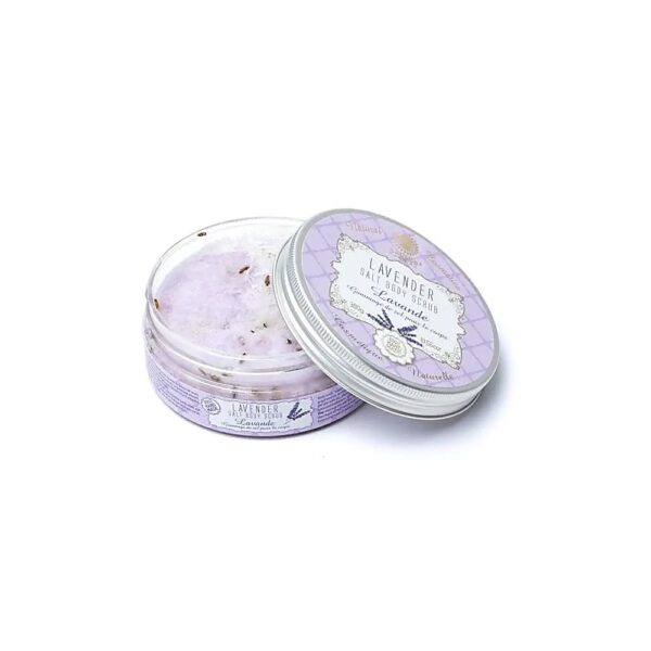 Havsalt kroppsskrubb lavendel, 300 g