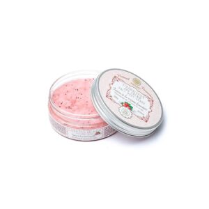 Havsalt kroppsskrubb jordgubbar och kräm, 300 g