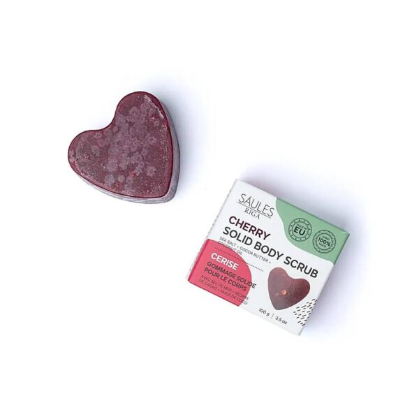 Naturlig skrubbtvål Körsbär, 100g