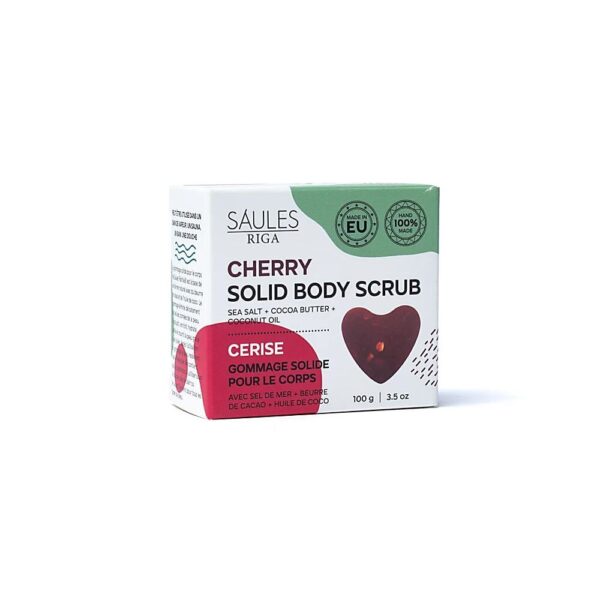 Naturlig skrubbtvål Körsbär, 100g - Bild 3