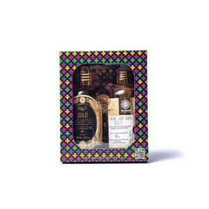 Lyxigt presentset Gold, 15,5x12x6cm