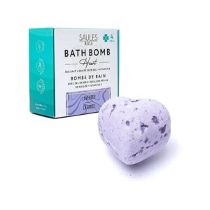 Badbombhjärta Lavendel, 90g