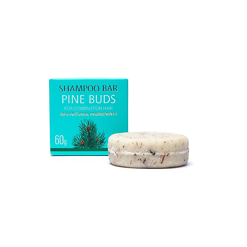 Naturlig schampobar tallknoppar, 60g