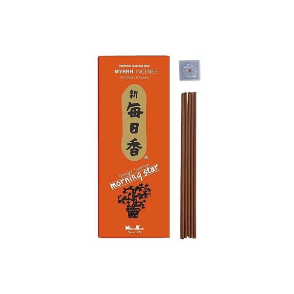 Myrra Japansk rökelse, Morning star, 70 g