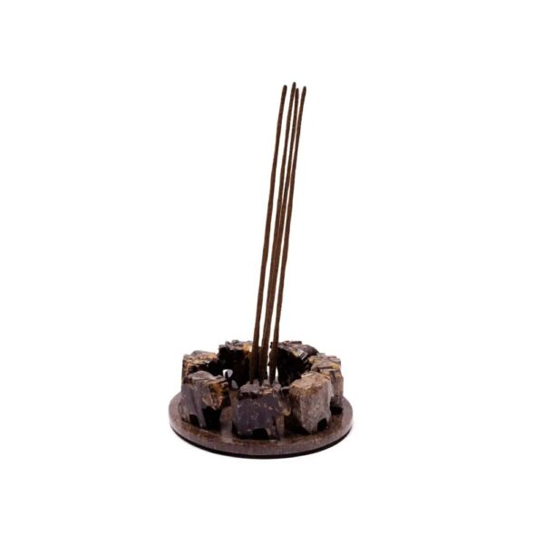 Rökelsehållare Elefanter cirkel, 13x5 cm - Bild 2