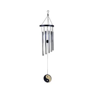 Vindspel Yin Yang fem klockor, 35 cm