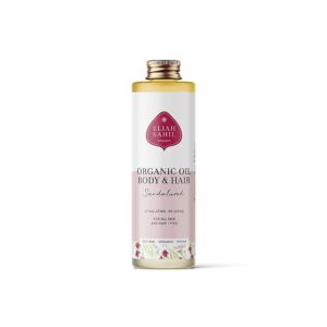 Kropps- och hårolja Mandel Sandelträ ekologisk Eliah Sahil -- 100 ml