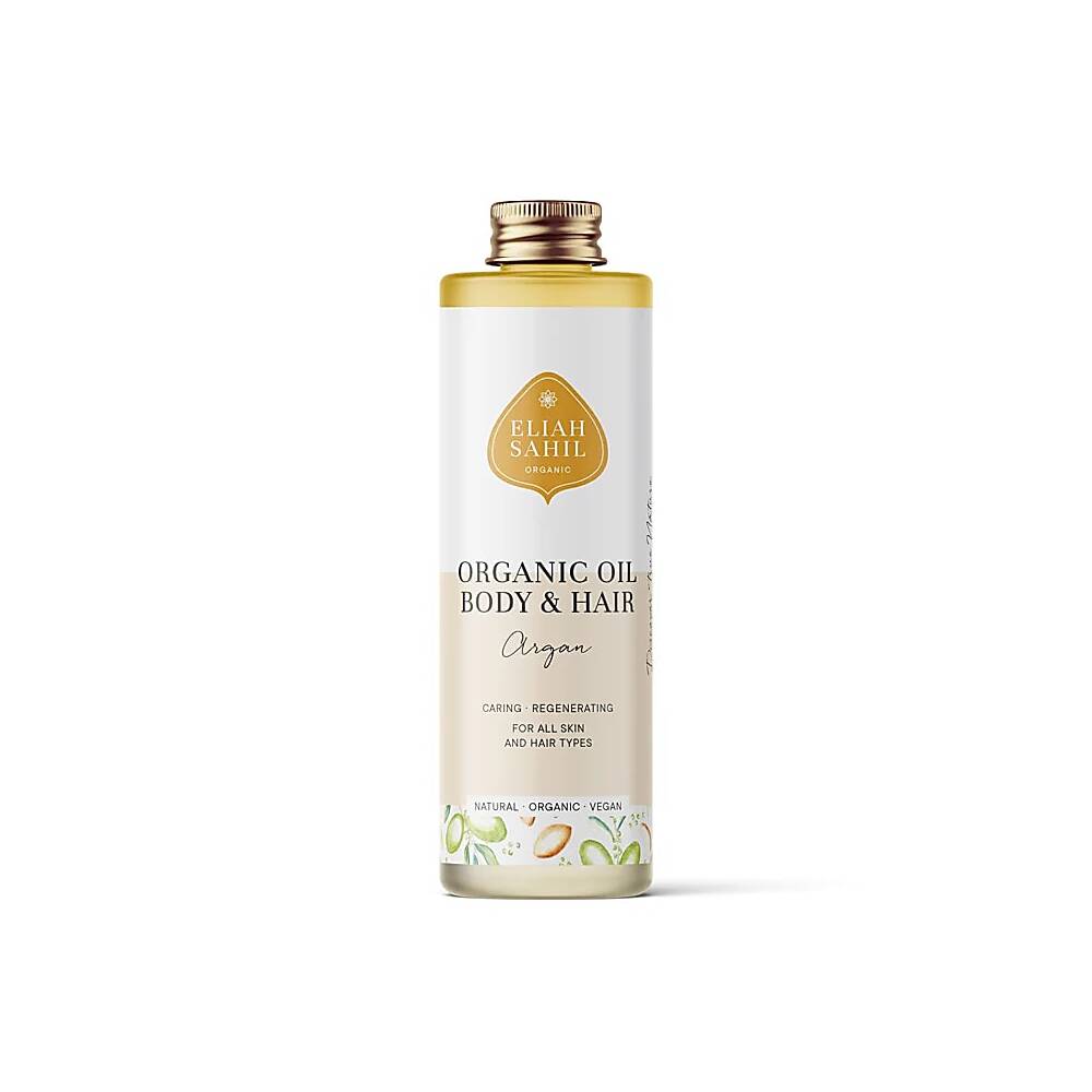 Kropps- och hårolja Argan ekologisk Eliah Sahil -- 100 ml