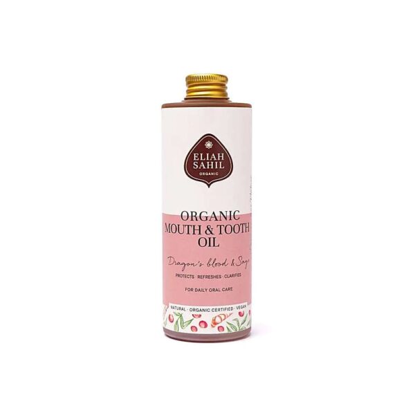 Organisk tandolja Drakblod & Salvia Eliah Sahil, 100 ml