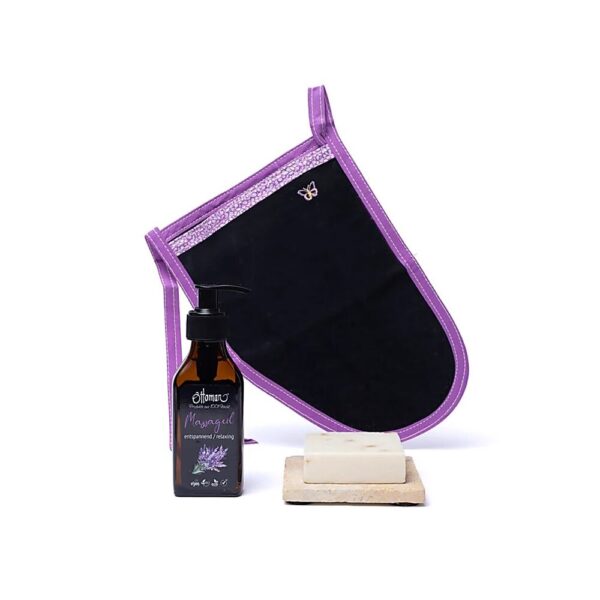 Ottoman massage presentset Lavendel, 16x18x5,5cm; 715 g - Bild 3