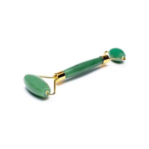 Grön aventurin massagerulle, 14 cm