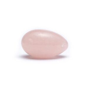 Yoniägg rosenkvarts -- 2,5x4cm