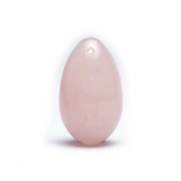 Yoniägg rosenkvarts -- 2,5x4cm - Bild 2