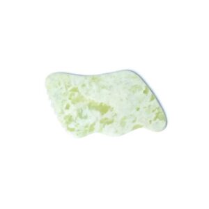 Xinyi Jade gua sha massagesten vågform, 44 g; 9cm