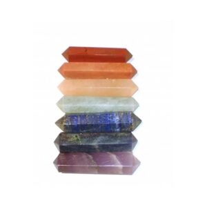 Chakra 7-stensset för massage, 3,5 cm