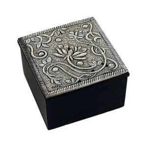 Juvelskrin lotus, 6x6x4 cm