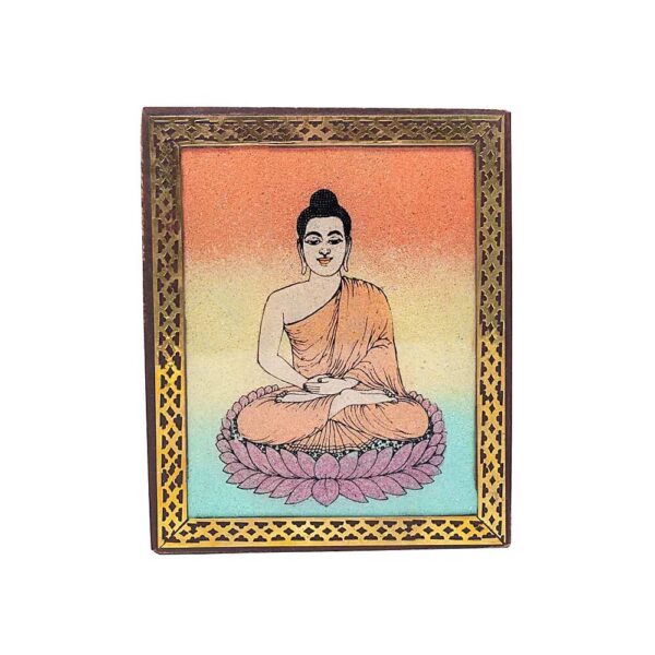 Tarot- eller smyckeskrin Buddha, 13,5x11cm - Bild 2
