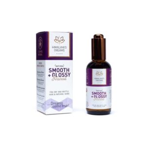 Ayurvedisk hårolja Slät + Glansigt Himalaya's Dreams, 100 ml