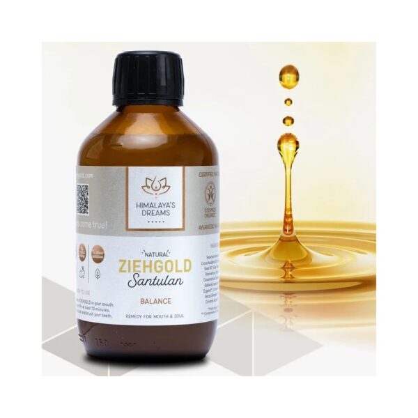 Organisk Ayurvedisk Oljedragning Santulan Himalaya's Dreams, 250 ml - Bild 3
