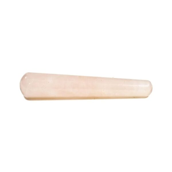 Massagestav rosenkvarts, ±65g; ±10cm