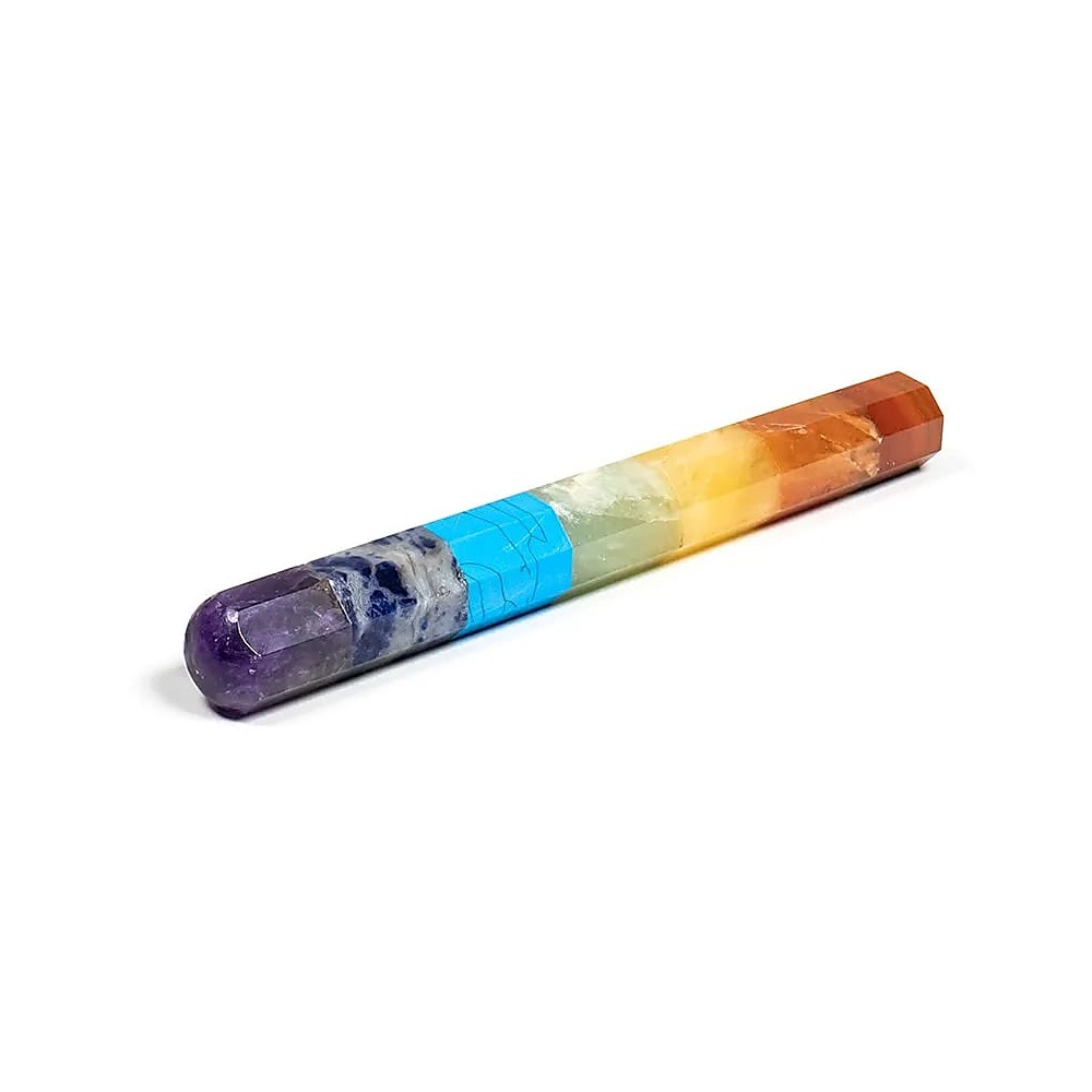 Massagestav 7 chakra, 14cm