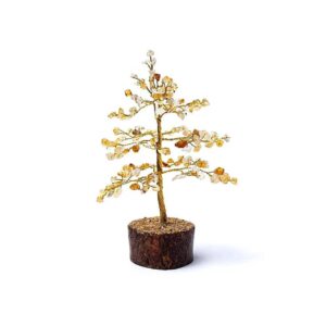 Kristallträd citrin, ±18cm