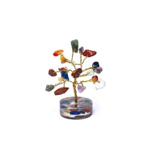 Kristallträd 7 chakra, ±8cm