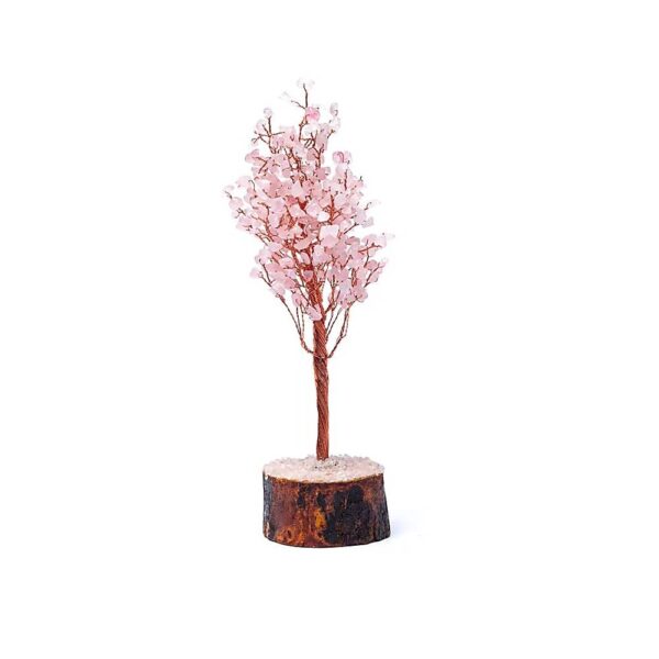 Kristallträd rosenkvarts, ±23cm - Bild 2