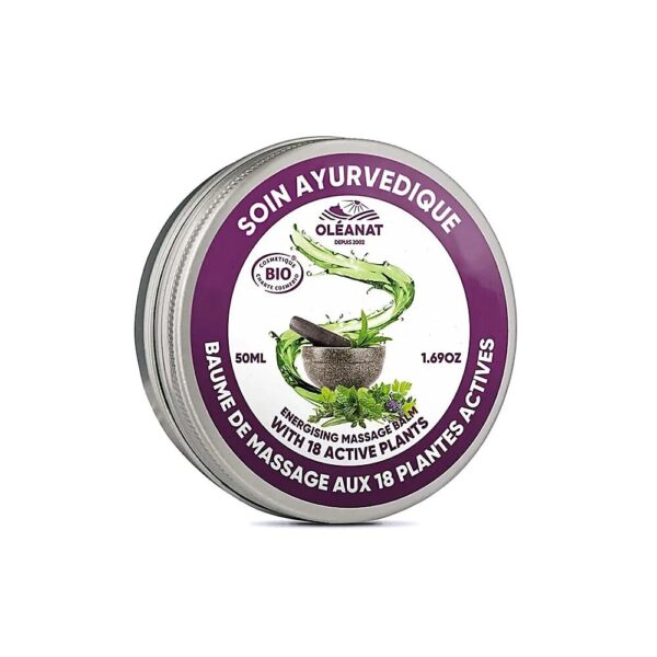 Ayurvenat massagebalsam 18 ayurvediska örter Organisk, 50 ml