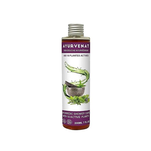Ayurvenat duschgel 18 ayurvediska örter Ekologisk -- 200 ml