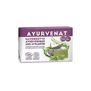 Ayurvenat tvål 18 ayurvediska örter Ekologiska -- 100 g